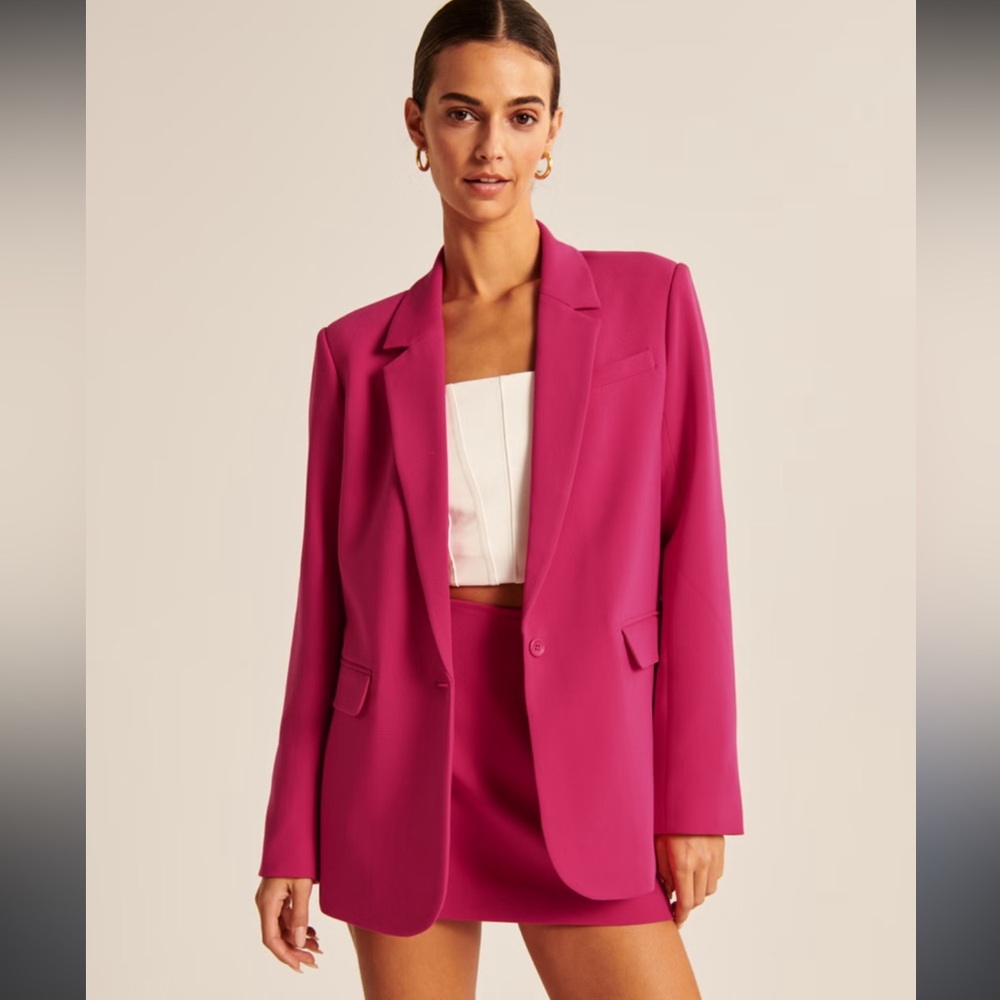 Abercrombie and fitch classic suiting blazer